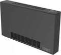 Ventilator, Boost, Schwarz, steuerbar per App, 3 kW Heizkörper, ultradünn 145 mm, Wärmetauscher