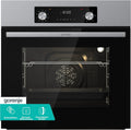 Gorenje BOA6737AO1x 2fach Backofen, 60x 56x 58 cm, 73 L, Einbau, 2 Temperaturzonen, 2fach verglast, 73 Liter, 250° maximale Ofentemperatur, Minimale