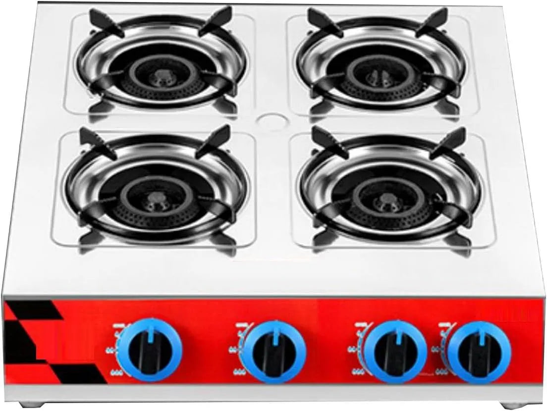 Gaskochfeld, 51 x 57 x 11, 5 cm, tragbar, Camping, Gaskocher, 2 KW NG, LPG, GCGC Gasherd