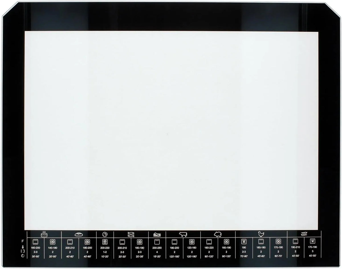 Amica Backofen, 404 mm x 514 mm, LUTH Premium Profi Parts Innenscheibe für Türe kompatibel mit Amica 9078687 in Backofen - Glas - Transparent - 404 mm