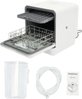 Geschirrspüler, Spülmaschine, großer Wassertank, Camping, Mini Elektrisch GeschirrspüLer Freistehen SpüLmaschine TischgeschirrspüLer Mit Wassertank