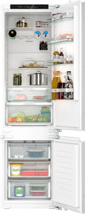 Siemens iQ300 KI96NVFD0 Kühl-Gefrierkombination, 215 L, 194 x 56 cm, No Frost, Einbau, leise, Kühlschrank mit Gefrierfach, noFrost, sehr Leise