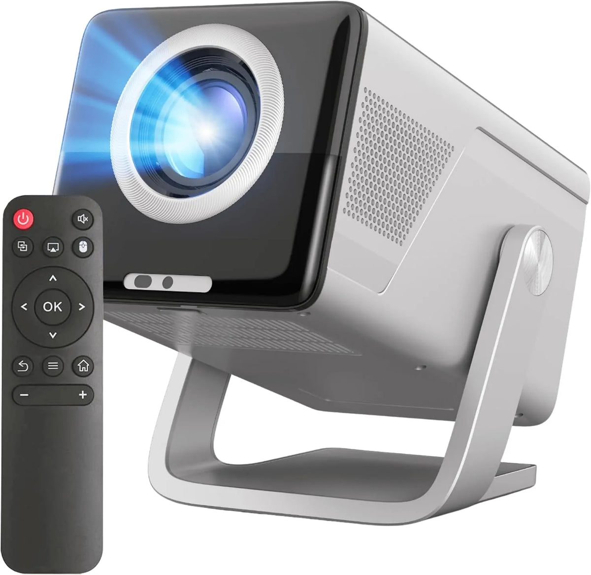 Smart TV, 130 Zoll, Fernseher, Reagle R-MOVIELUM-P50 1080p, HDMI, USB, tragbar, WLAN, Bluetooth, Android OS, Full HD