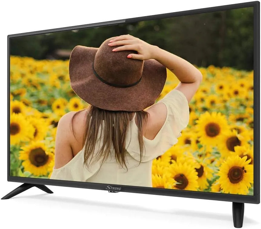 Smart TV, 80 cm, Fernseher, STRONG SRT32HC2003, Triple-Tuner DVB-T2, S2, HDMI, USB, Schwarz, DVB-T Antenne, EPG, CI+, Scart, Hotel Modus