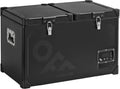 Elektrische Kühlbox 12, 24V, 45 L, 10 bis -18 °C, 24 V, tragbar, Gefrierfach, Auto, Camping, 2 Temperaturzonen, mobile Kühlbox, Kapazität 45L/60L