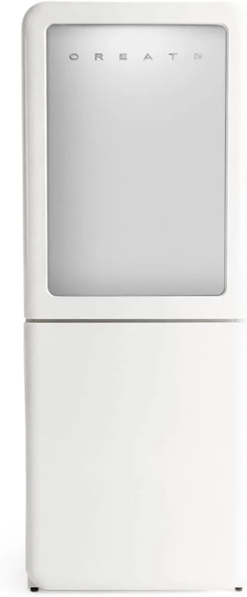 Kühlschrank, 401 L, 190 W, No Frost, Inverter, CREATE/FRIDGE RETRO KNOCK 401L, Schnellkühlfunktion, Temperaturregelung, Retro-Stil