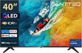 Smart TV, 40 Zoll, Fernseher, Antteq AV40F5Q, QLED, HDR, Triple-Tuner DVB-T2, S2, WLAN, Bluetooth, Full HD, App Store, DAZN, WiFi, Netflix, Rakuten TV
