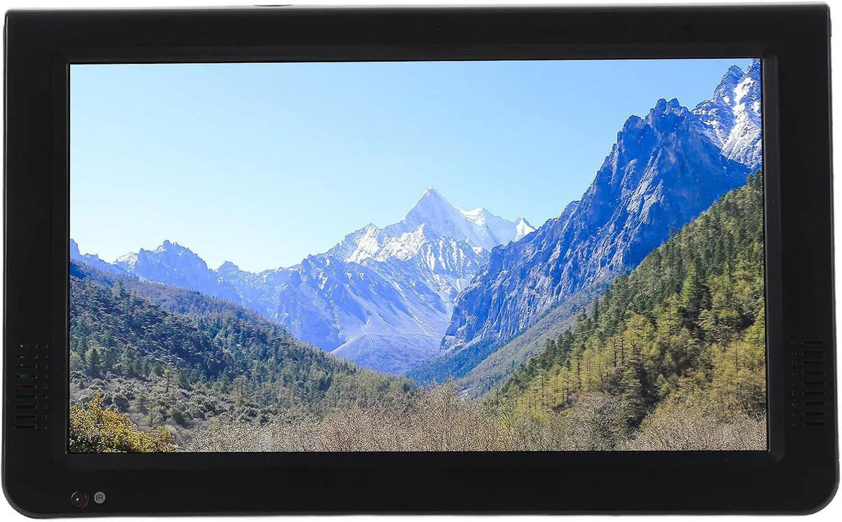 Smart TV, 10 Zoll, Fernseher, USB, tragbar, Camping, 4000 mAh, Hochsensitivitätstuner, Saugnapf Ladekabel für Campen, Auto, Küche