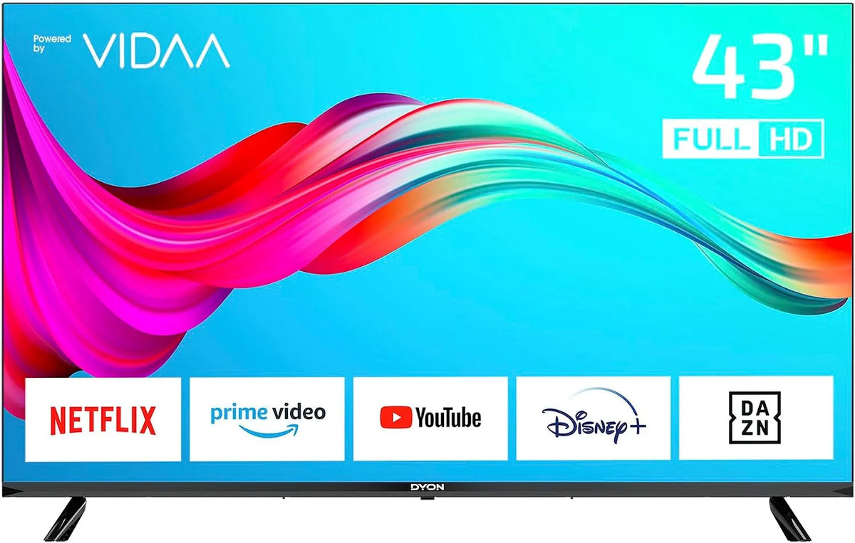 Smart TV, 43 Zoll, Fernseher, Full HD