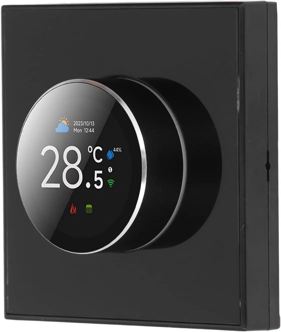 Smartes Thermostat, WLAN, Smart Thermostat, Programmierbarer Digitaler WiFi-Temperaturregler mit Knopfsteuer