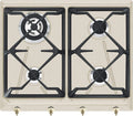 Smeg SRV864AVOGH2 Gaskochfeld, Gaskocher, Schwarz, SMEG Gaskochfeld COLONIALE - SRV864AVOGH2, Hellbraun