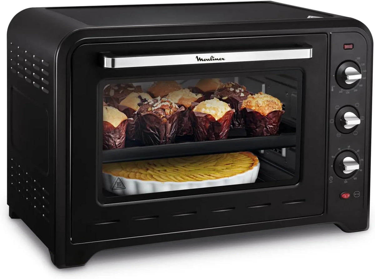 Moulinex Ox495 Backofen, 60 L, 2200 W, 100 bis 240 °C, Backofen elektrisch, Moulinex Optimo 60L Ox495 - Ofen, Medium
