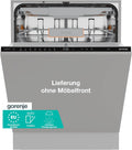 Gorenje GV16B cm, 8 Geschirrspüler, 60× 82×55, 5 cm, 8 Programme, aquaStop, vollintegriert, 16 Maßgedecke, Einbaumaße, Europäische Qualität, TotalDry