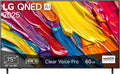 LG 75QNED82A6B Gen8 Smart TV, 75 Zoll, 60 Hz, Fernseher, 4K UHD, webOS, Modelljahr 2025, α7 4K AI Prozessor, 190 cm, webOS 25, 4K QNED AI TV, 60Hz